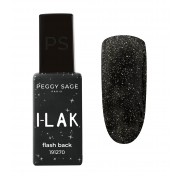 I-LAK semi-permanente nagellak - Flash Black