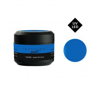 Gekleurde gel voor nagels UV&LED waterfall blue 5g