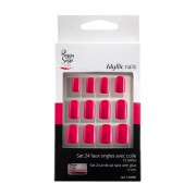 Set 24 kunstnagels Idyllic nails - pink